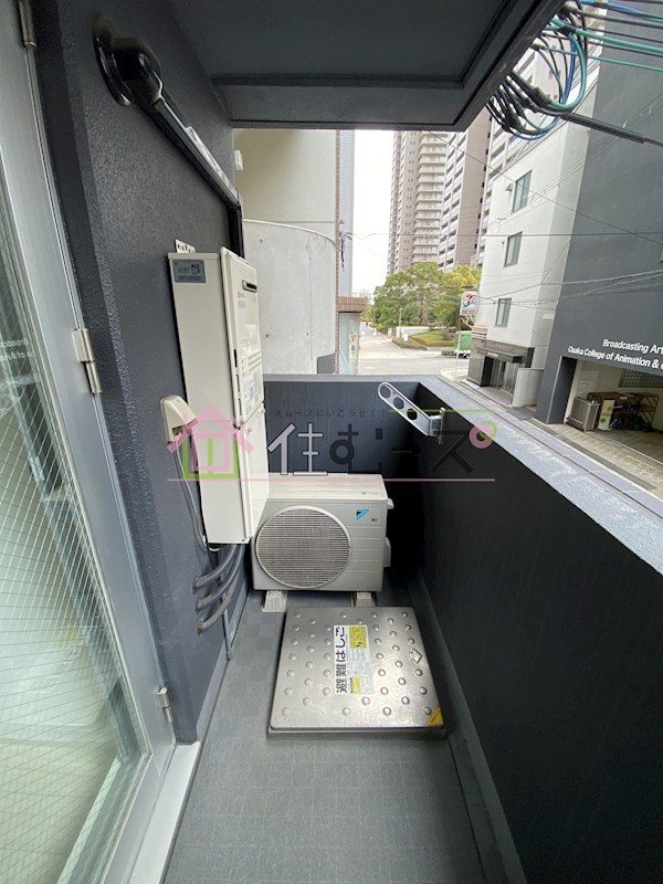 公高貴王ビル ベランダ