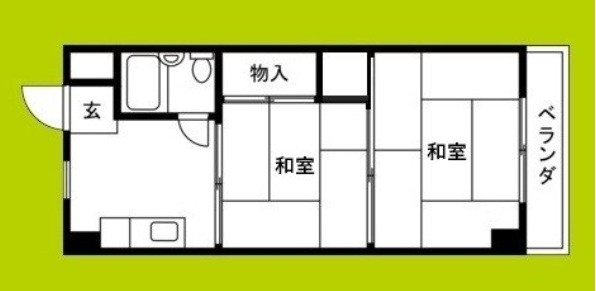 WESTヒルズ平野 間取り