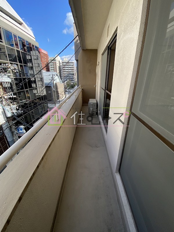 イチフジ興産ビル ベランダ