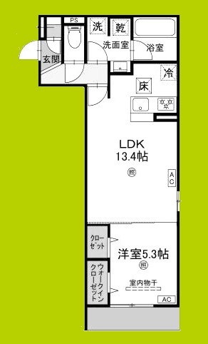 クラシスト東粉浜EAST 間取り