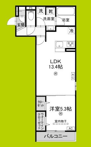 クラシスト東粉浜EAST 間取り
