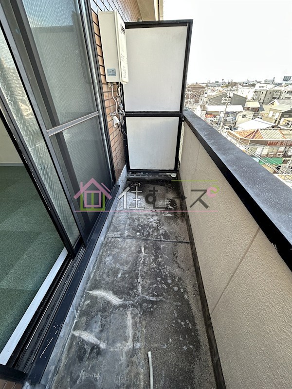 ガーデンコート平野南 ベランダ