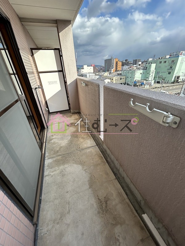 キンキ北ハイツ ベランダ