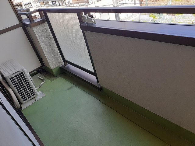 レシェンテ安倉 ベランダ