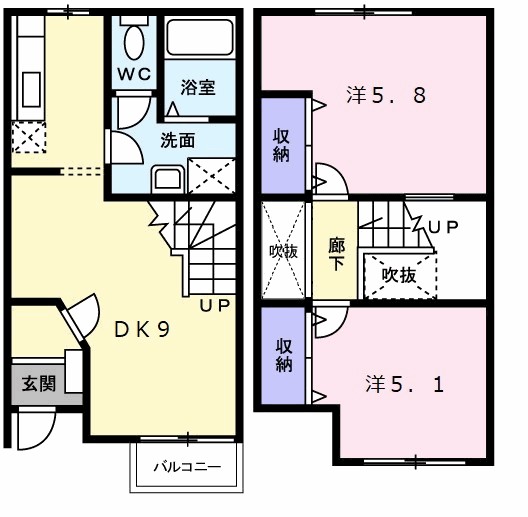 フォレスタⅡ 間取り