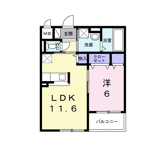 アーバンリオグランデ池田 間取り