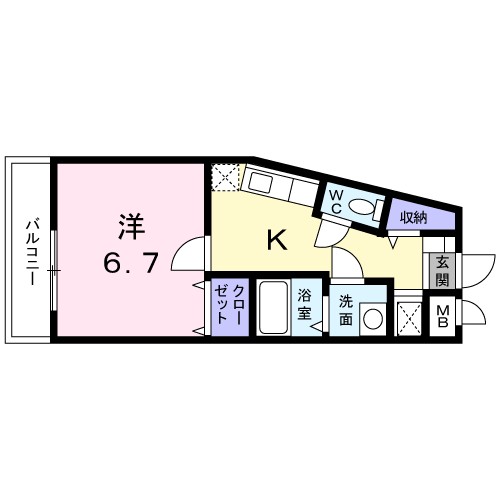 サンパティーク 間取り