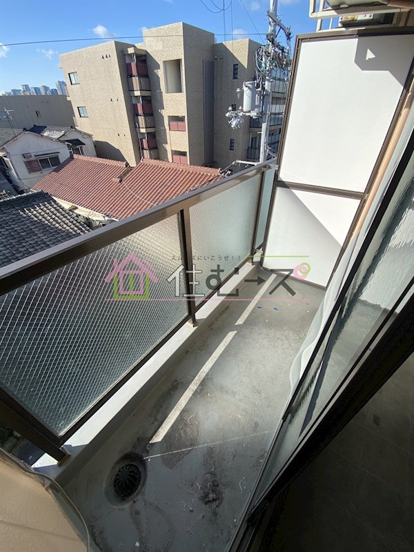 スタンドアップ柴島 ベランダ