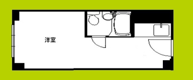 ステュディオ新大阪  間取り