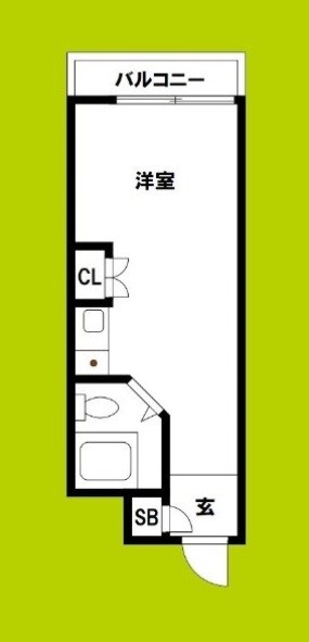 クリア塚本 間取り