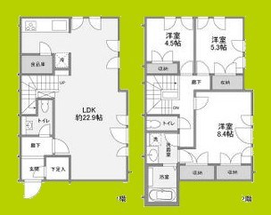 ブリランテ苦楽園 間取り