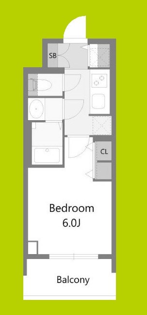 S-RESIDENCE松屋町asence 間取り