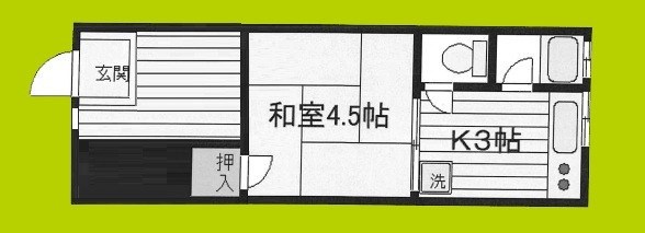 ミチハウス  間取り