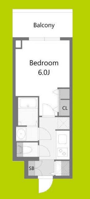 S-RESIDENCE松屋町asence 間取り図