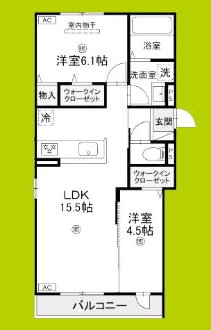 プライム金剛 間取り図