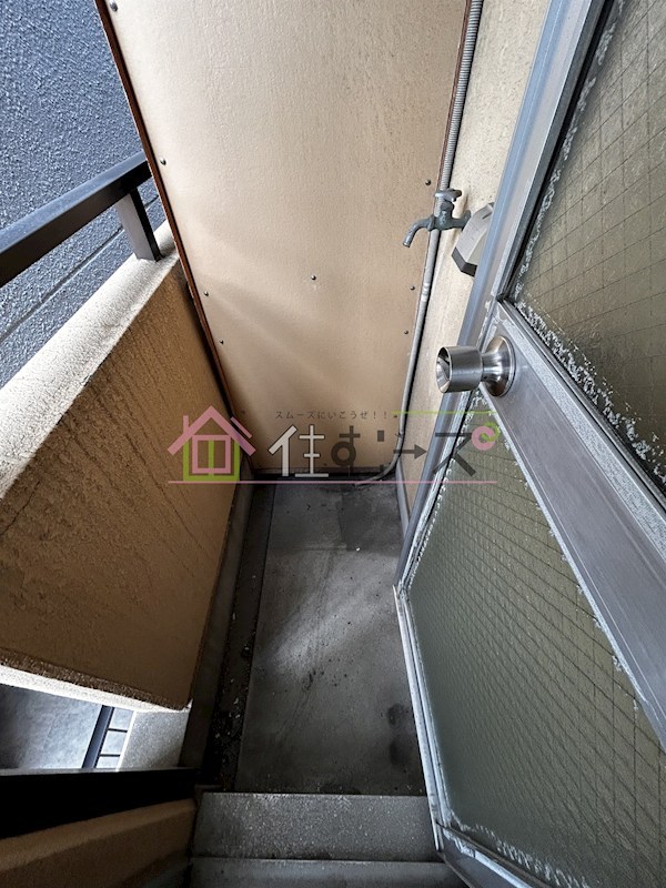 パールハイツ本町 ベランダ