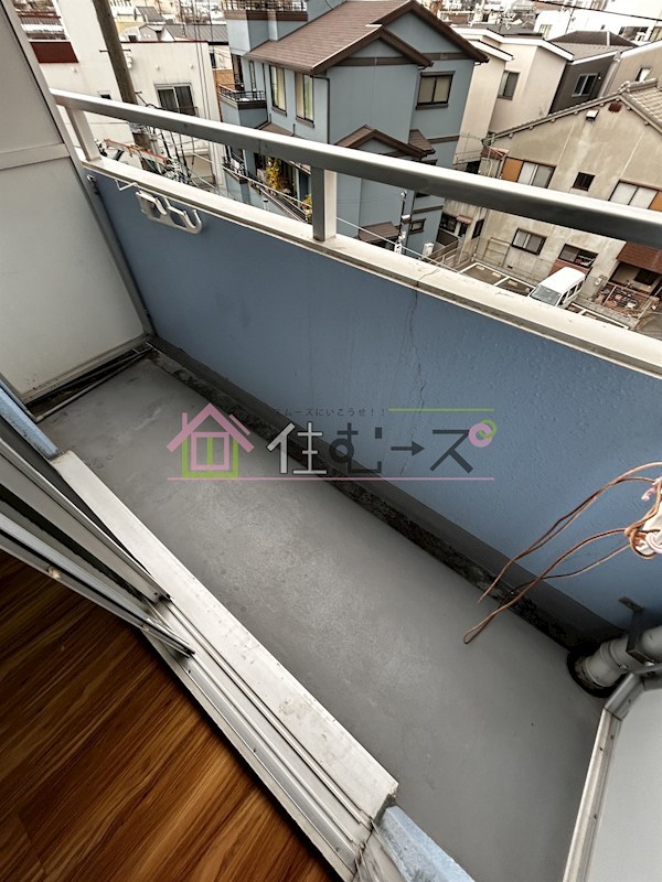 クリエール三津屋 ベランダ