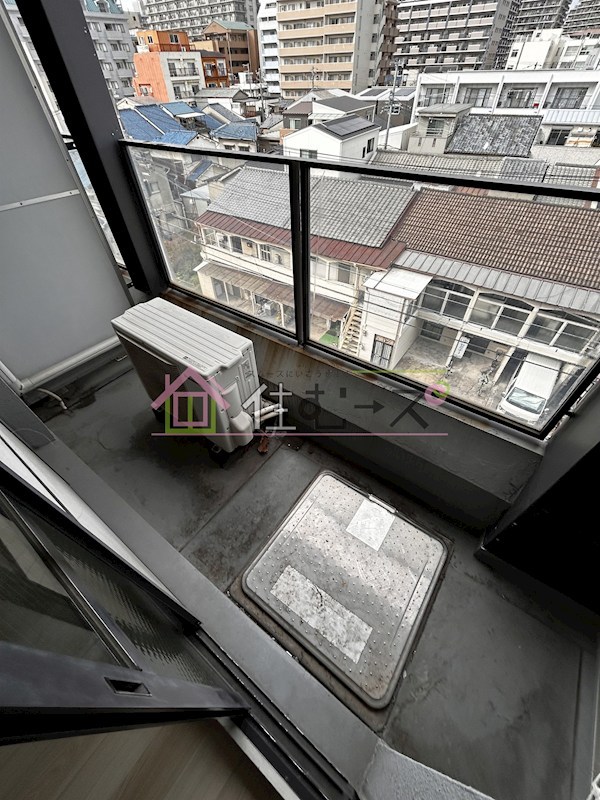 ミフネセントラルベア東三国2号館 ベランダ