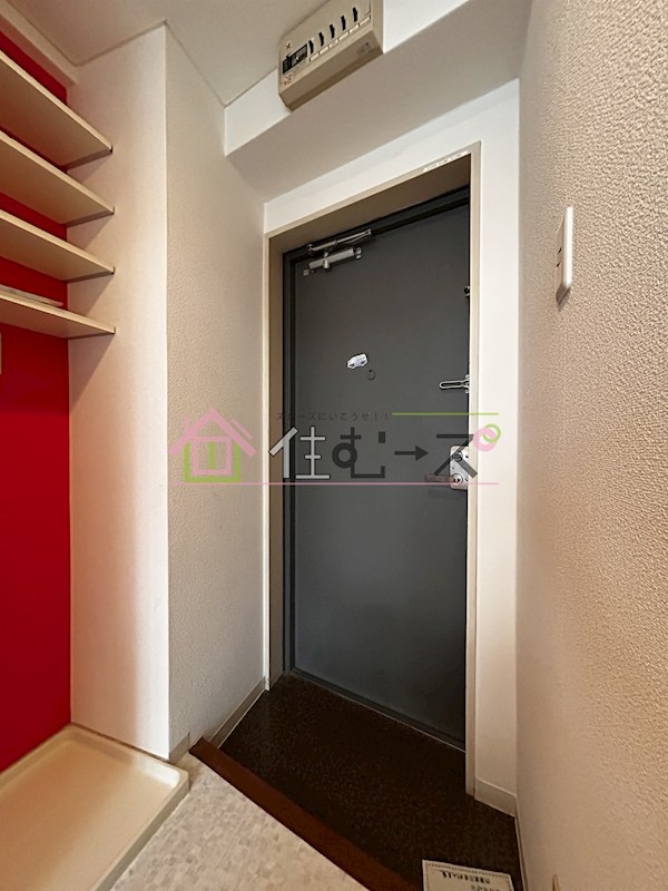 ミフネセントラルベア東三国2号館 玄関