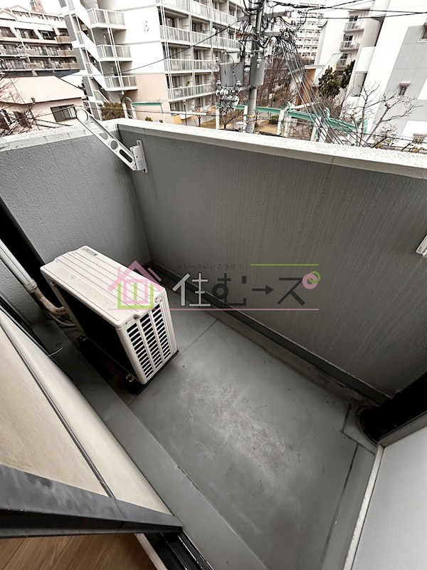ミフネセントラルベア東三国2号館 ベランダ