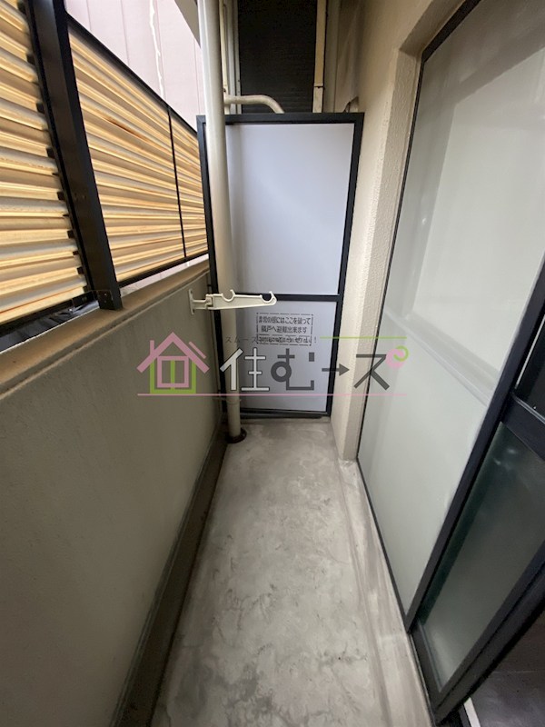 オーティーハイツ上新庄 ベランダ