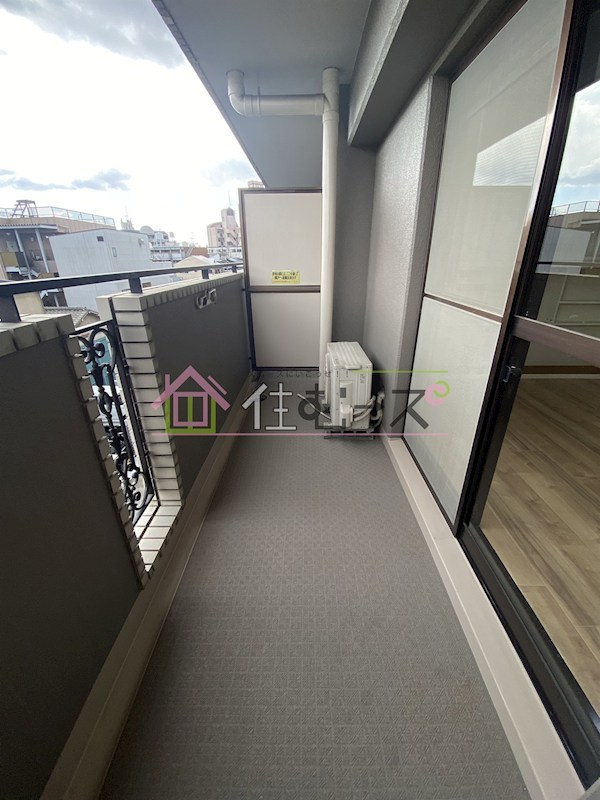 永和マンション ベランダ