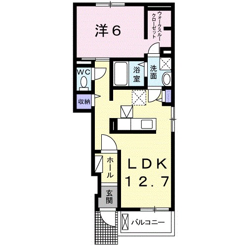 シャルマン勝山南 間取り