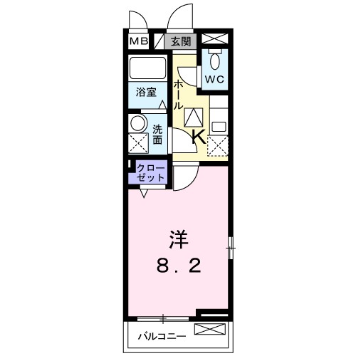 巽北ロイヤルヴィラ 間取り