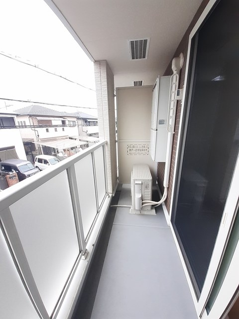 ベル　スマイル ベランダ