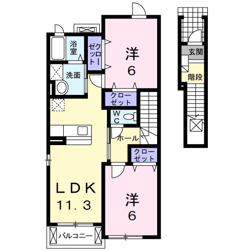 グリーンピュア 間取り