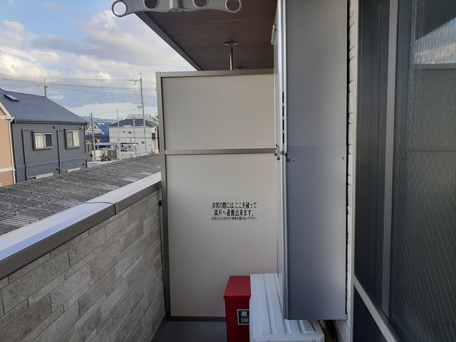 ヴェルメゾン　旭町 ベランダ