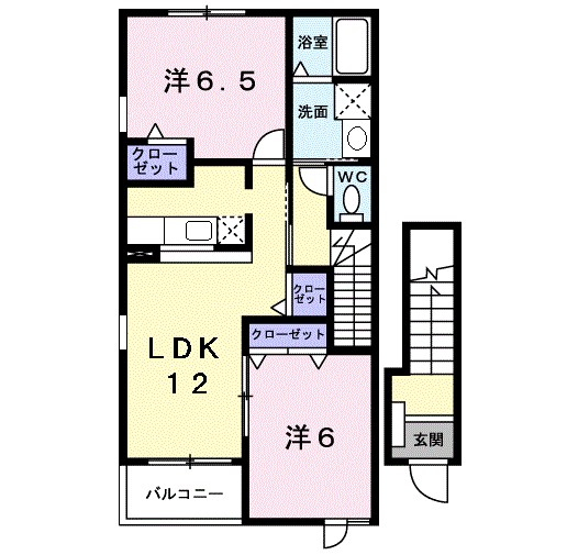 シェーネ　エレガンシア 間取り
