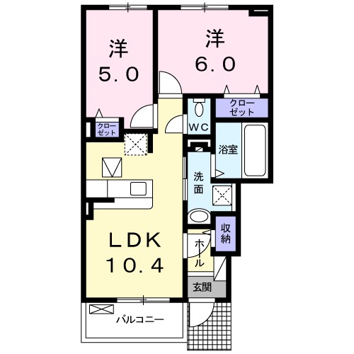 ストロベリーハイツ 間取り
