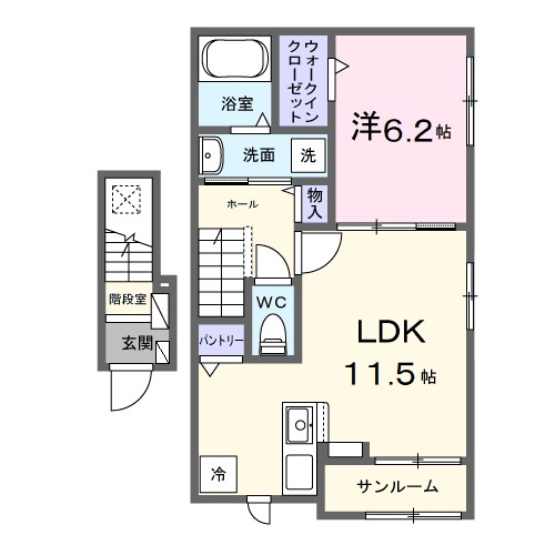 桜の町　千里川住宅 間取り