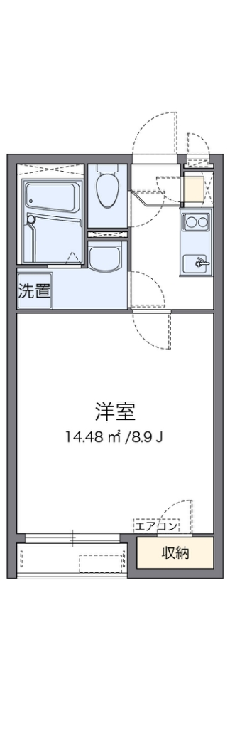 クレイノＯＯＭＵＲＡ 間取り