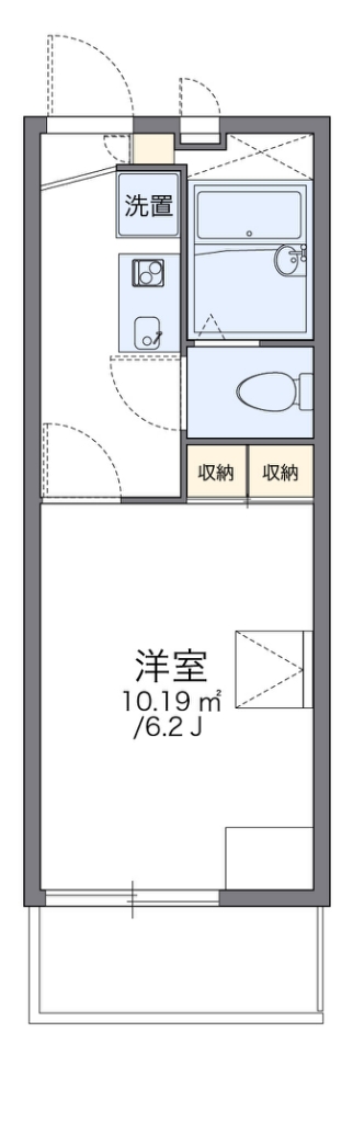 レオパレスラ・テール 間取り