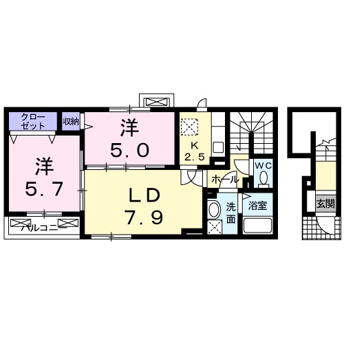 ディオーネ・ジエータ・サウス 間取り