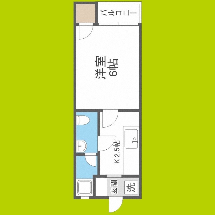 庭井ハイツ 間取り