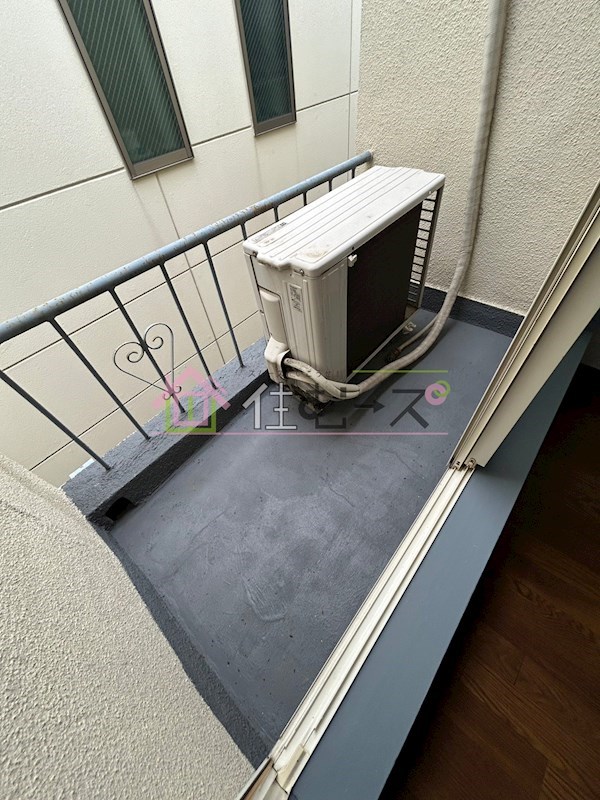 庭井ハイツ ベランダ