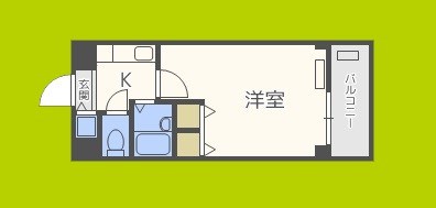 ファミールグランデサウス館 間取り