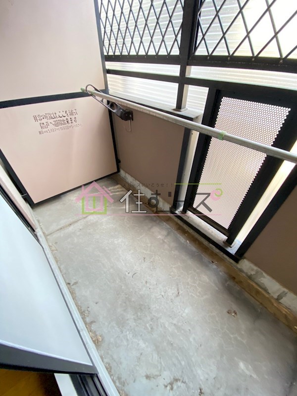 ファミールグランデサウス館 ベランダ