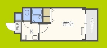 ファミールグランデサウス館 間取り