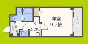ドーム千代崎 間取り
