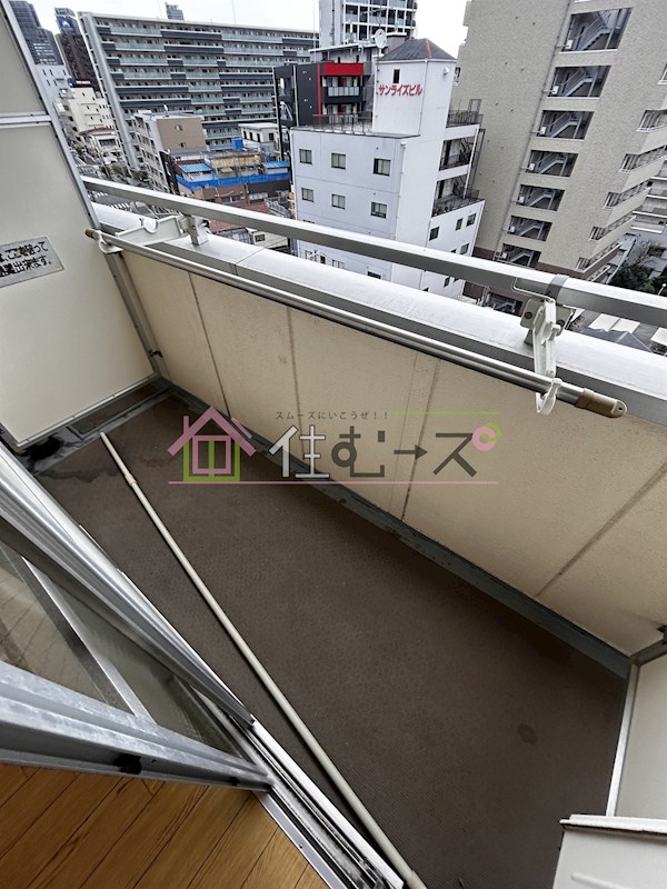 シャトー桜川 ベランダ