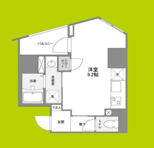 ILE RICHE NISHINAKAJIMA 間取り