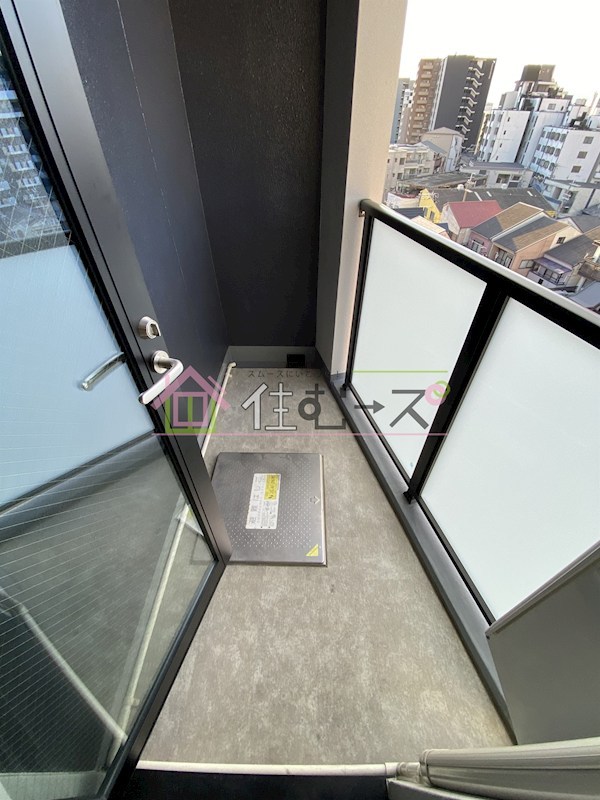 ILE RICHE NISHINAKAJIMA ベランダ