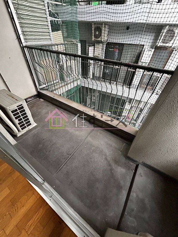 シャトーかもめ ベランダ