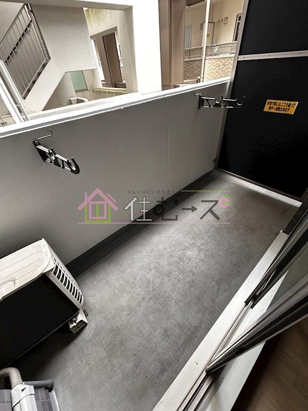 プレサンス難波フィネスト ベランダ