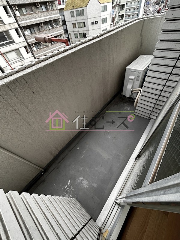 ドームシティ ベランダ