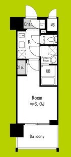 エスリード大阪城EAST 間取り図